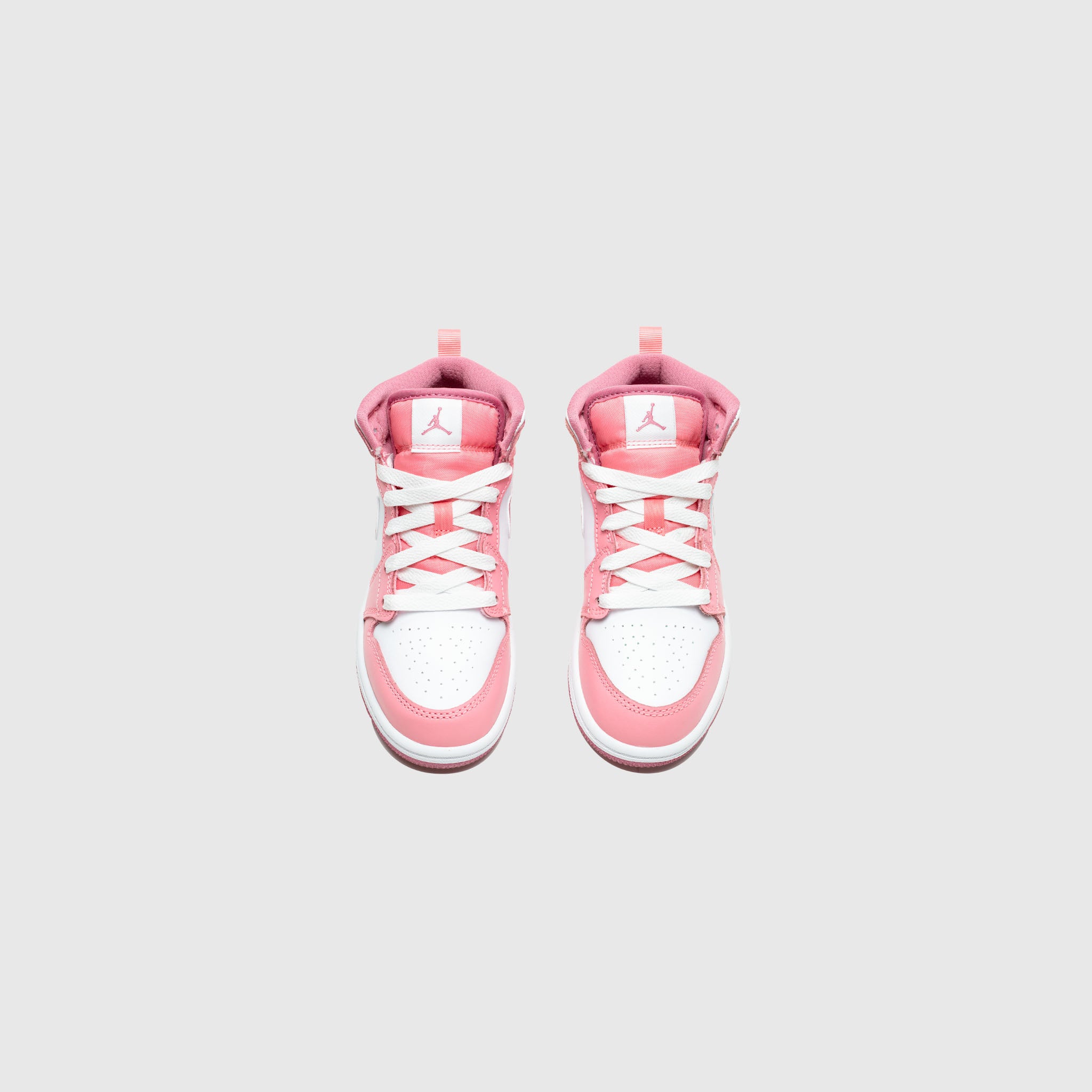 AIR JORDAN 1 MID (PS) "CORAL CHALK"