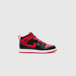 AIR JORDAN 1 MID (PS) "FIRE RED"