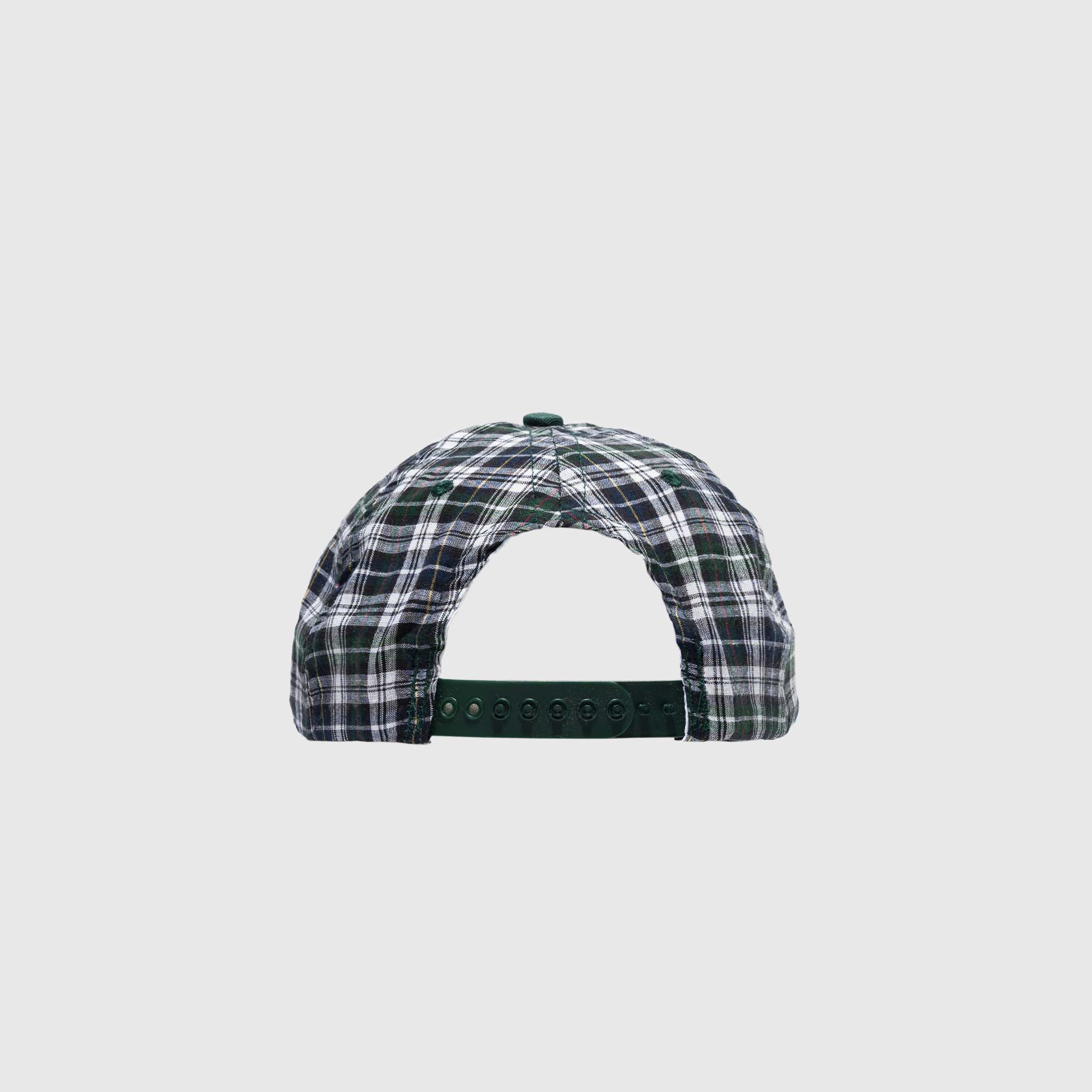 MADRAS PLAID 6-PANEL CAP