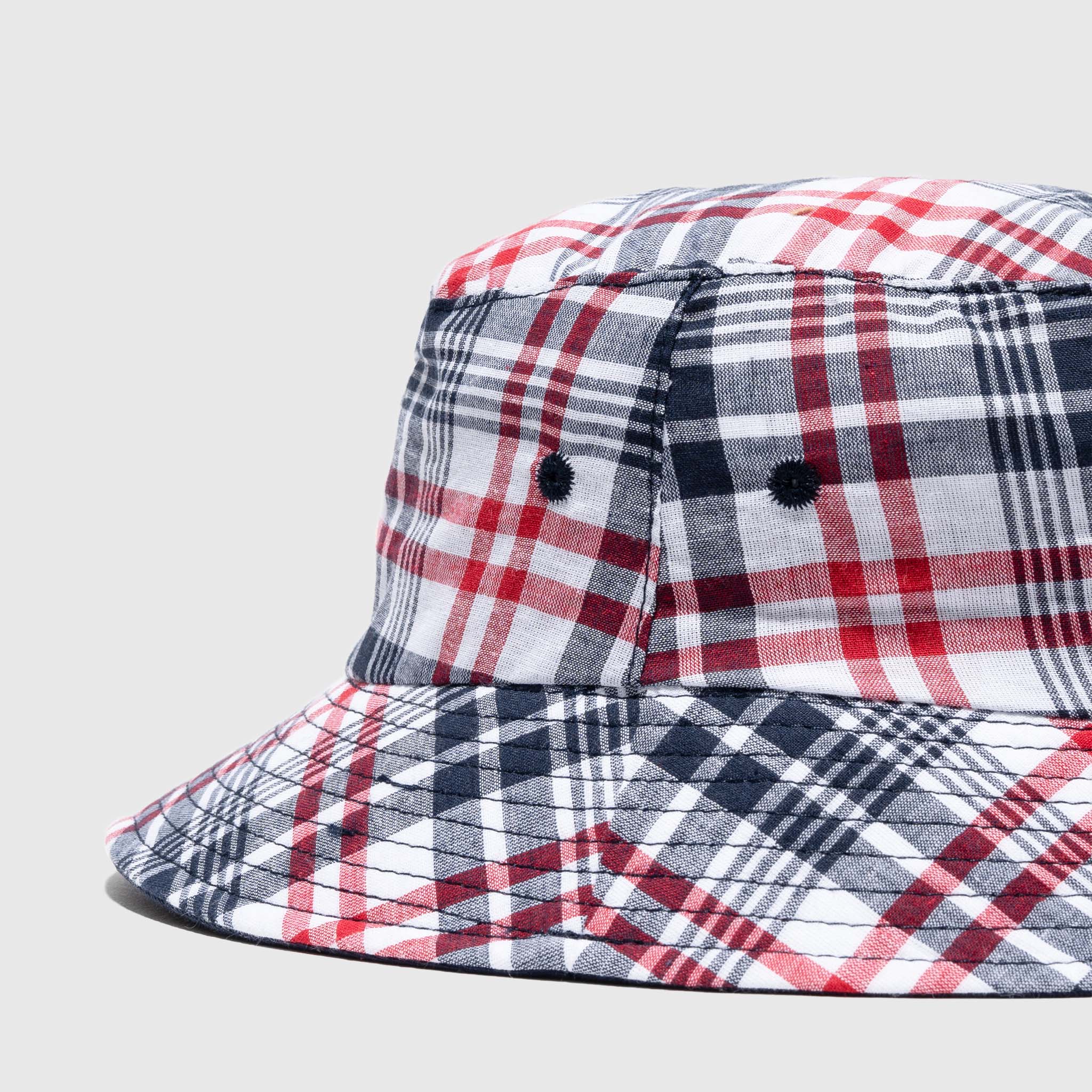 MADRAS PLAID BUCKET HAT