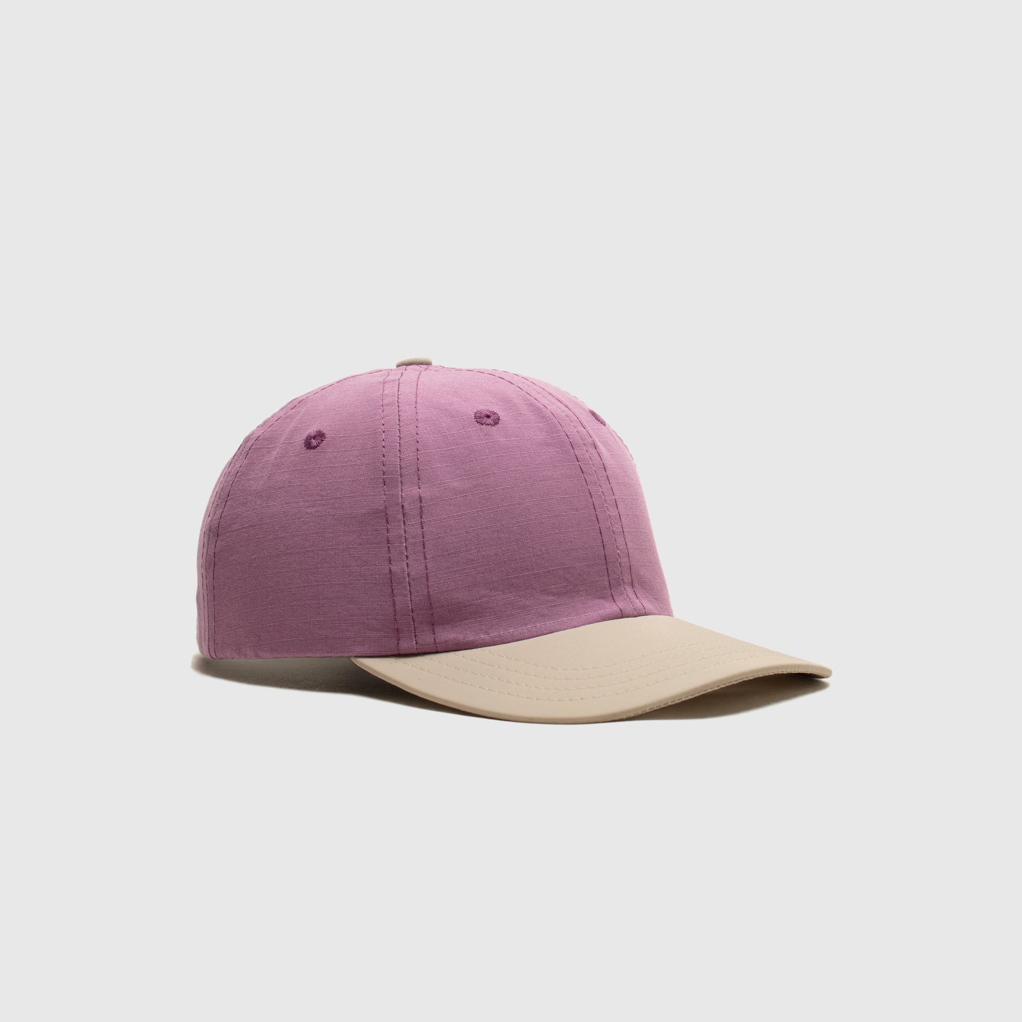 2-TONE COTTON RIPSTOP/NYLON 6-PANEL CAP