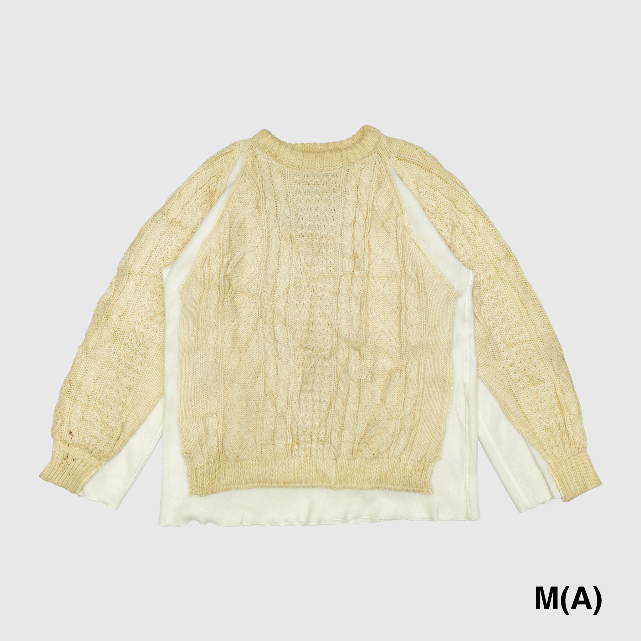 M REBUILD by Needles Fisherman Sweater | labiela.com