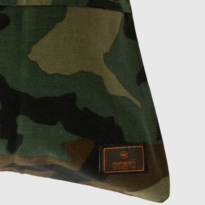 UPCYCLED XL CAMO CUSHION - MILITARY SURPLUS