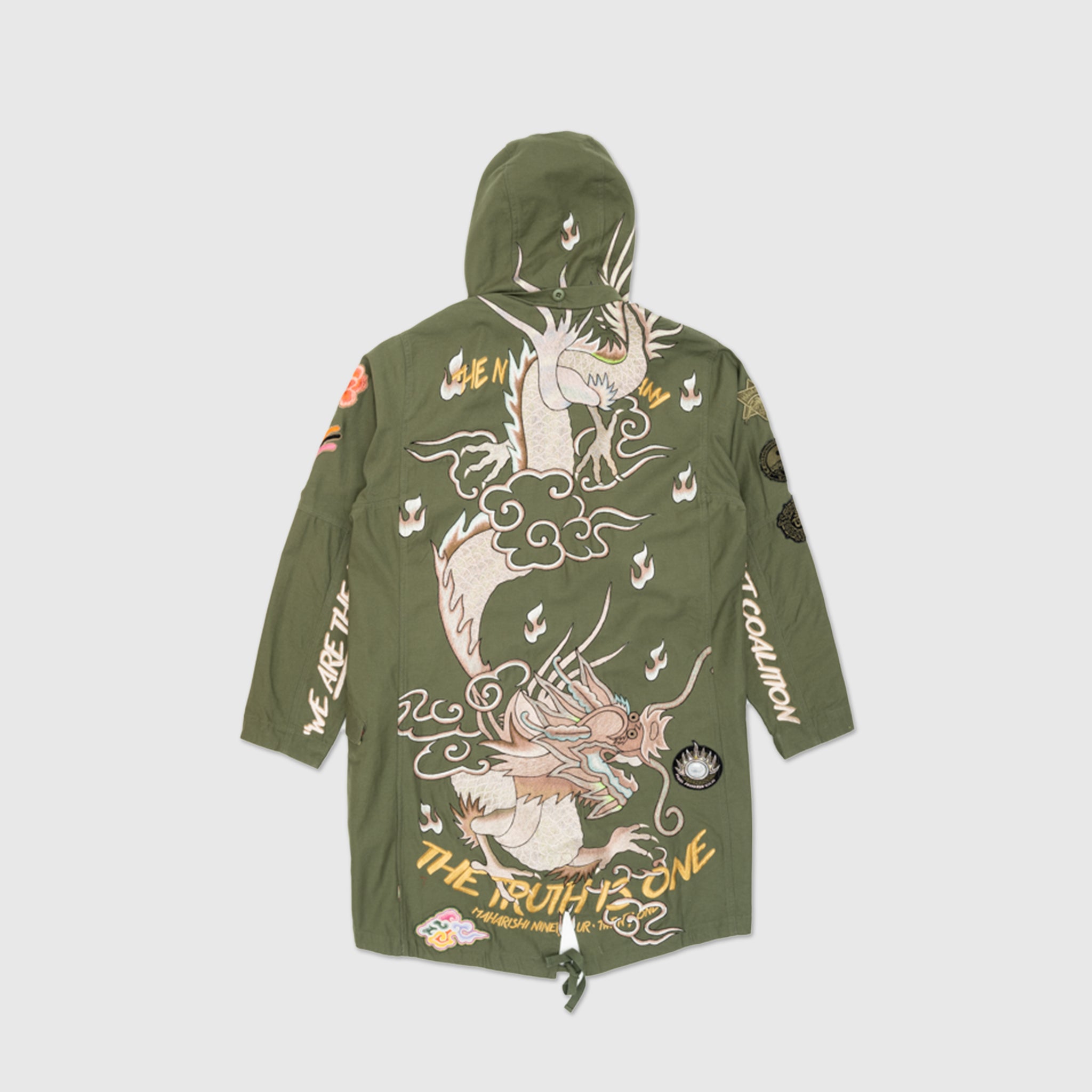 PEARL DRAGON U.S KIMONO PARKA