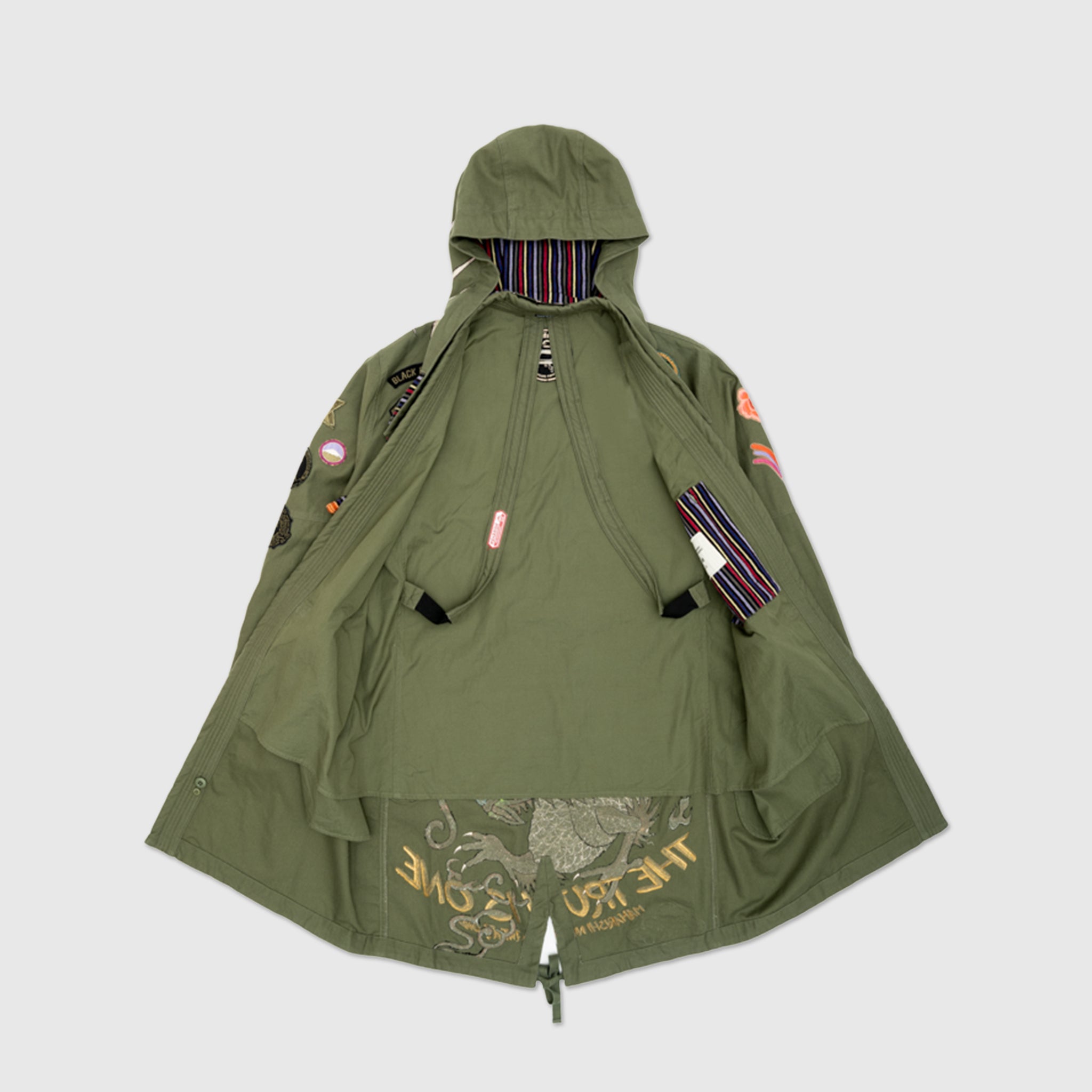 PEARL DRAGON U.S KIMONO PARKA