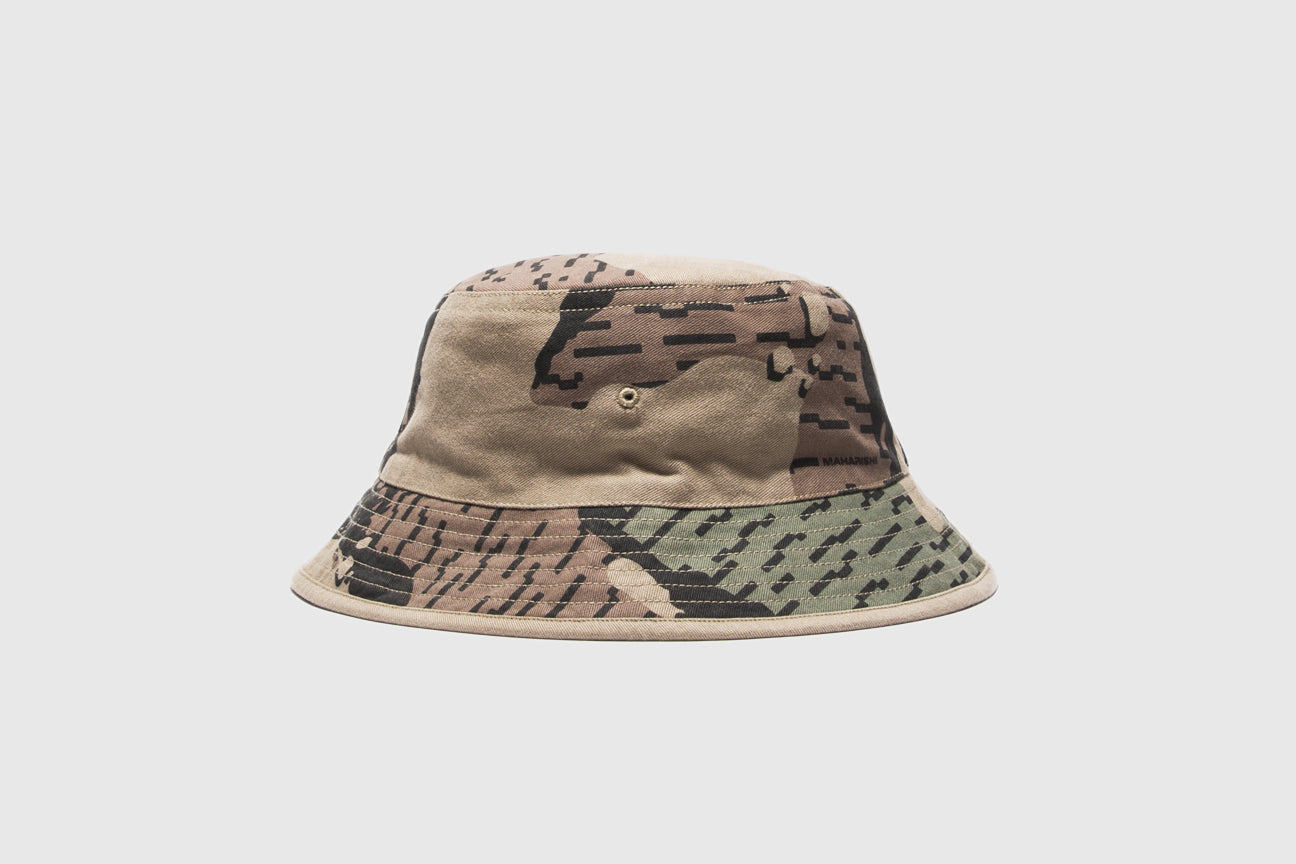 ellesse camo bucket hat