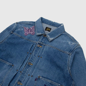 PAPILLON PATCHES JEAN JACKET – PACKER SHOES