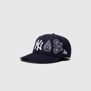 Men's New York Yankees New Era Navy Paisley Elements 59FIFTY Fitted Hat