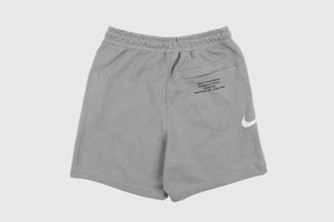 double nike logo shorts