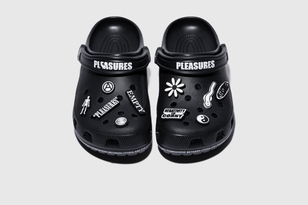 crocs x pleasures