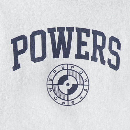 POWERS COLLEGE ARCH CREWNECK SWEATSHIRT