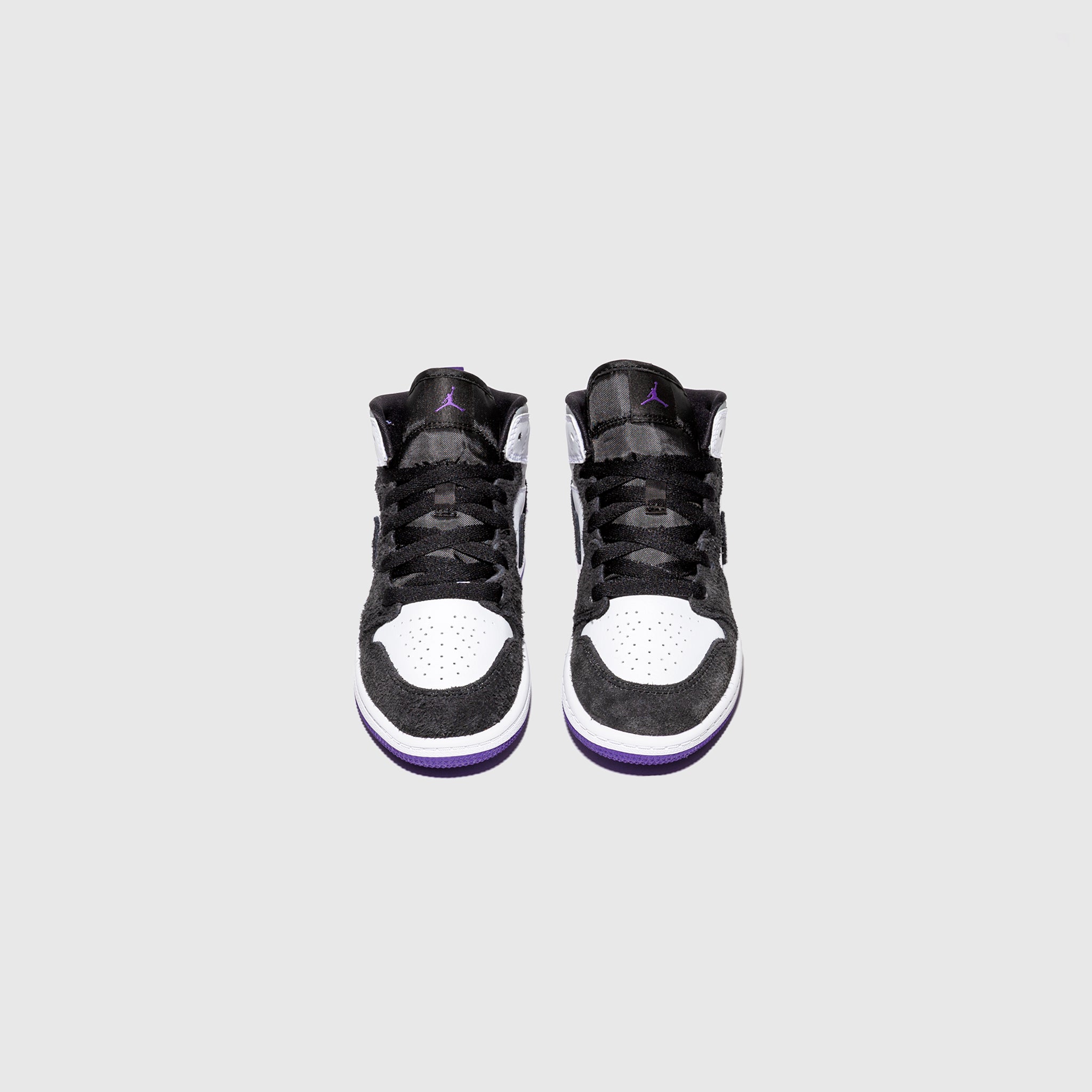 AIR Noir JORDAN 1 MID SE (PS) "COURT PURPLE"