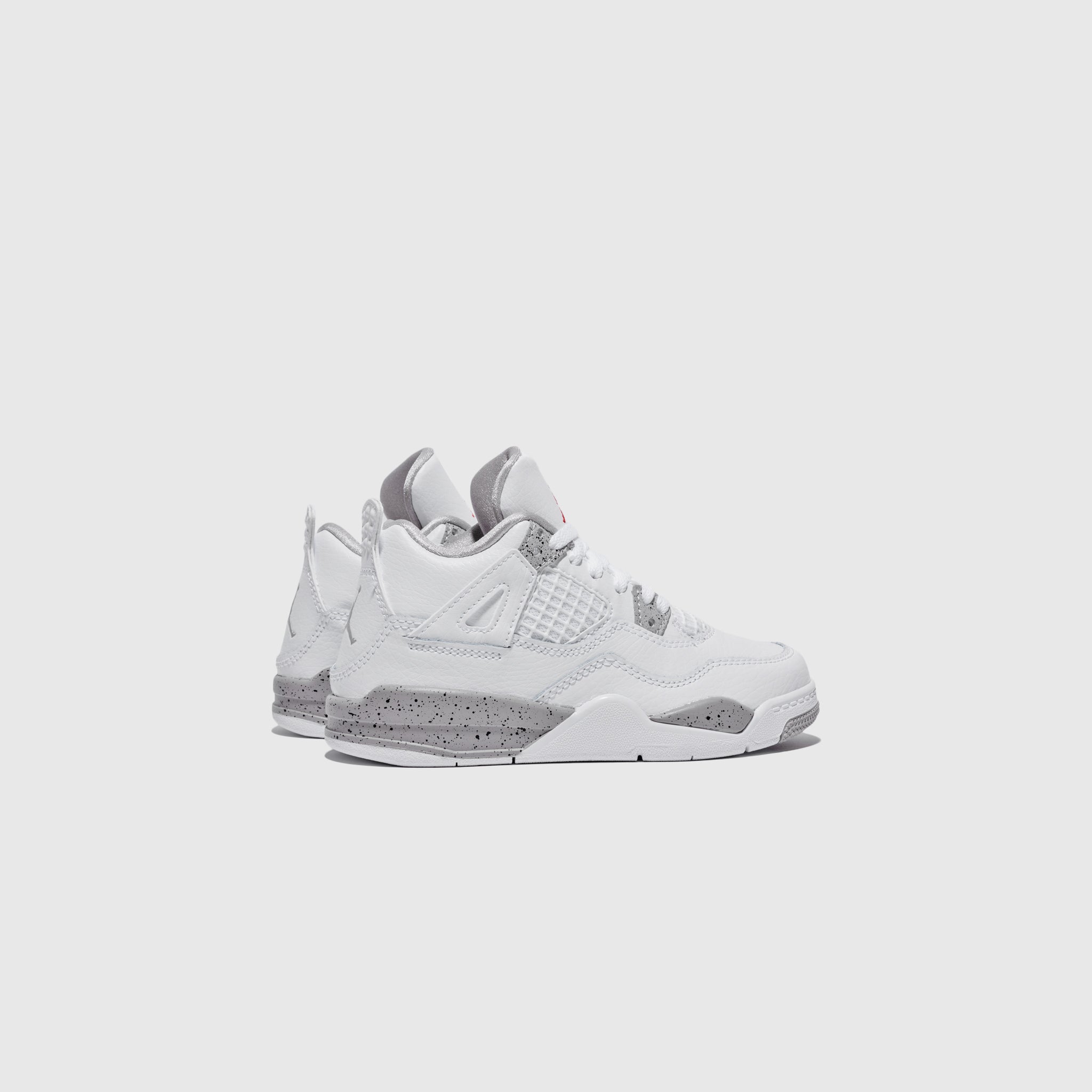 AIR JORDAN 4 RETRO (PS) "WHITE OREO"