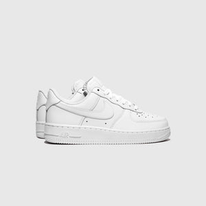 NIKE suede AIR FORCE 1 '07 "TRIPLE WHITE"