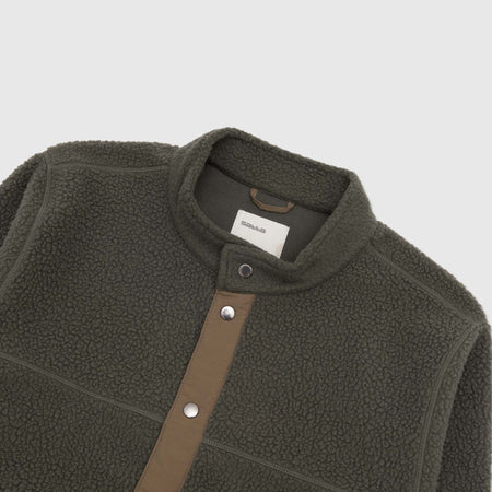 BUTTON UP FLEECE