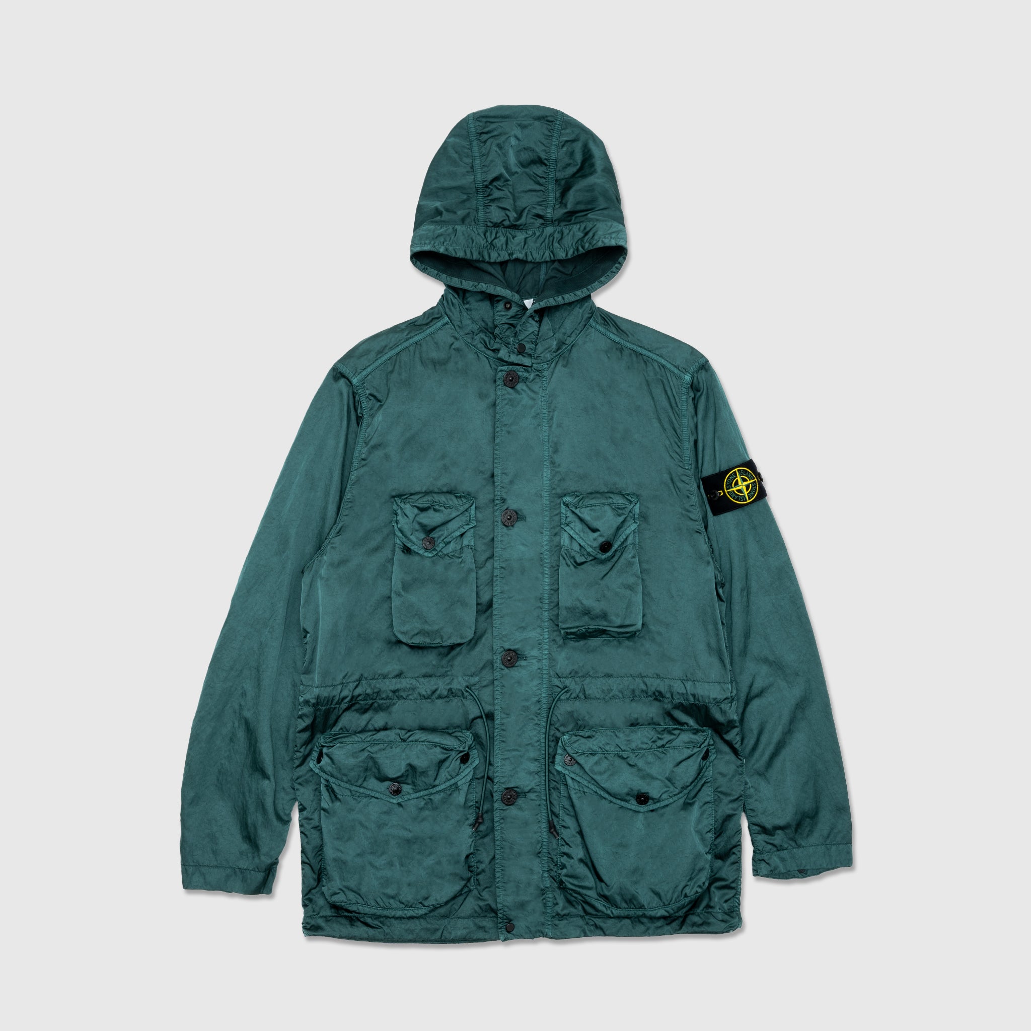 NYLON RASO-TC HOODED JACKET