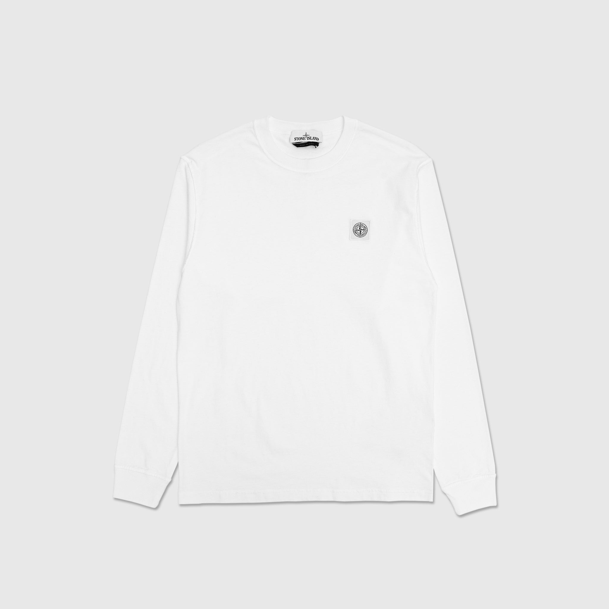 TONAL CHEST LOGO PATCH L/S T-SHIRT