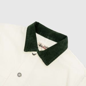 CORD COLLAR CANVAS CHORE JACKET