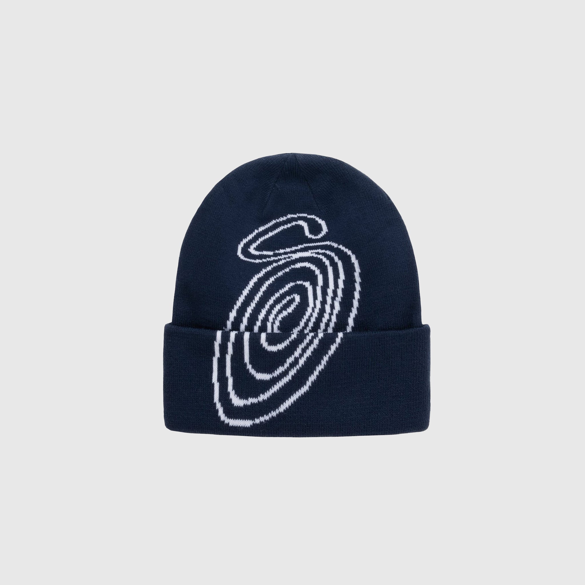 ステューシーオンライン即完 SWIRL S CUFF BEANIE  stussy ビーニー