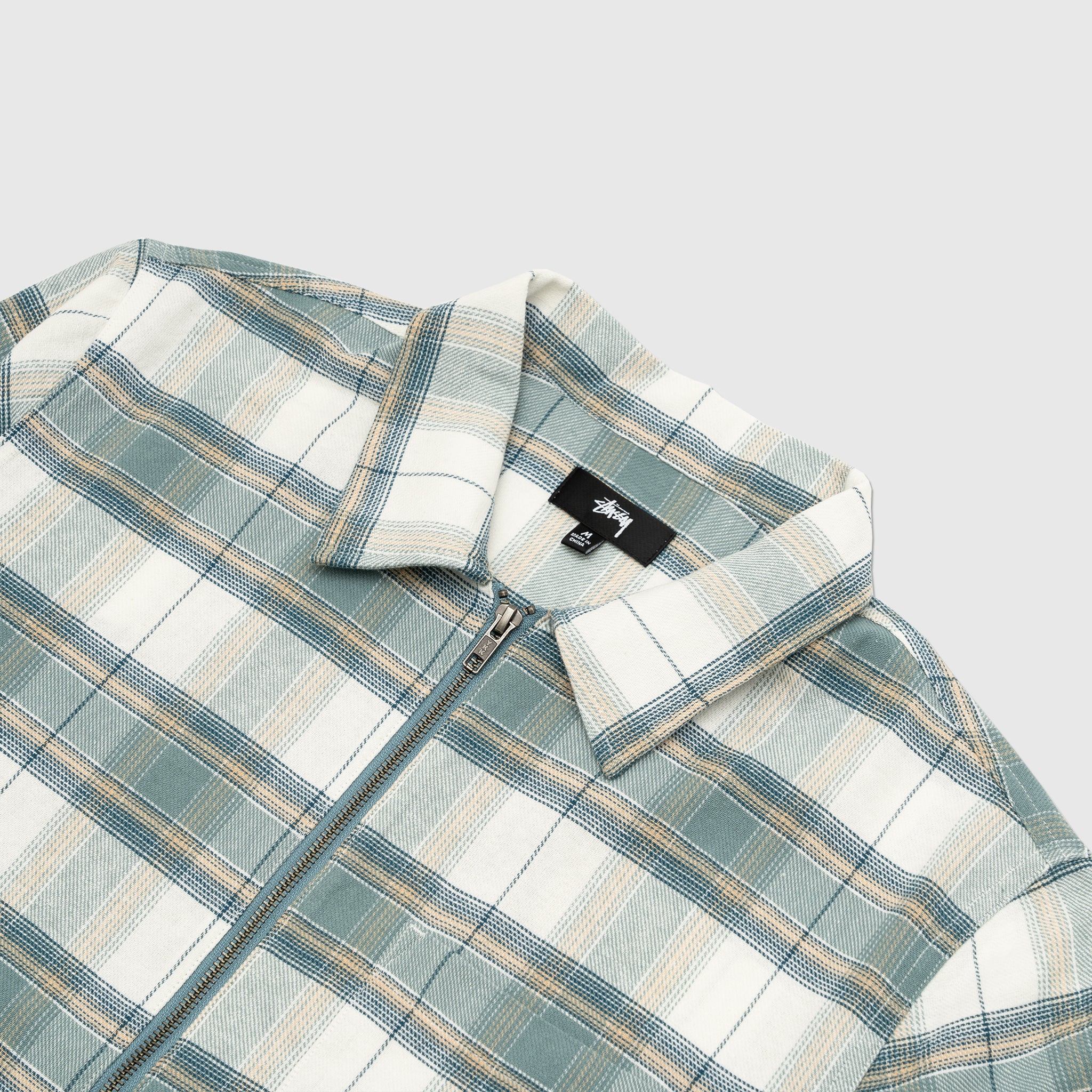 HERITAGE PLAID ZIP L/S SHIRT