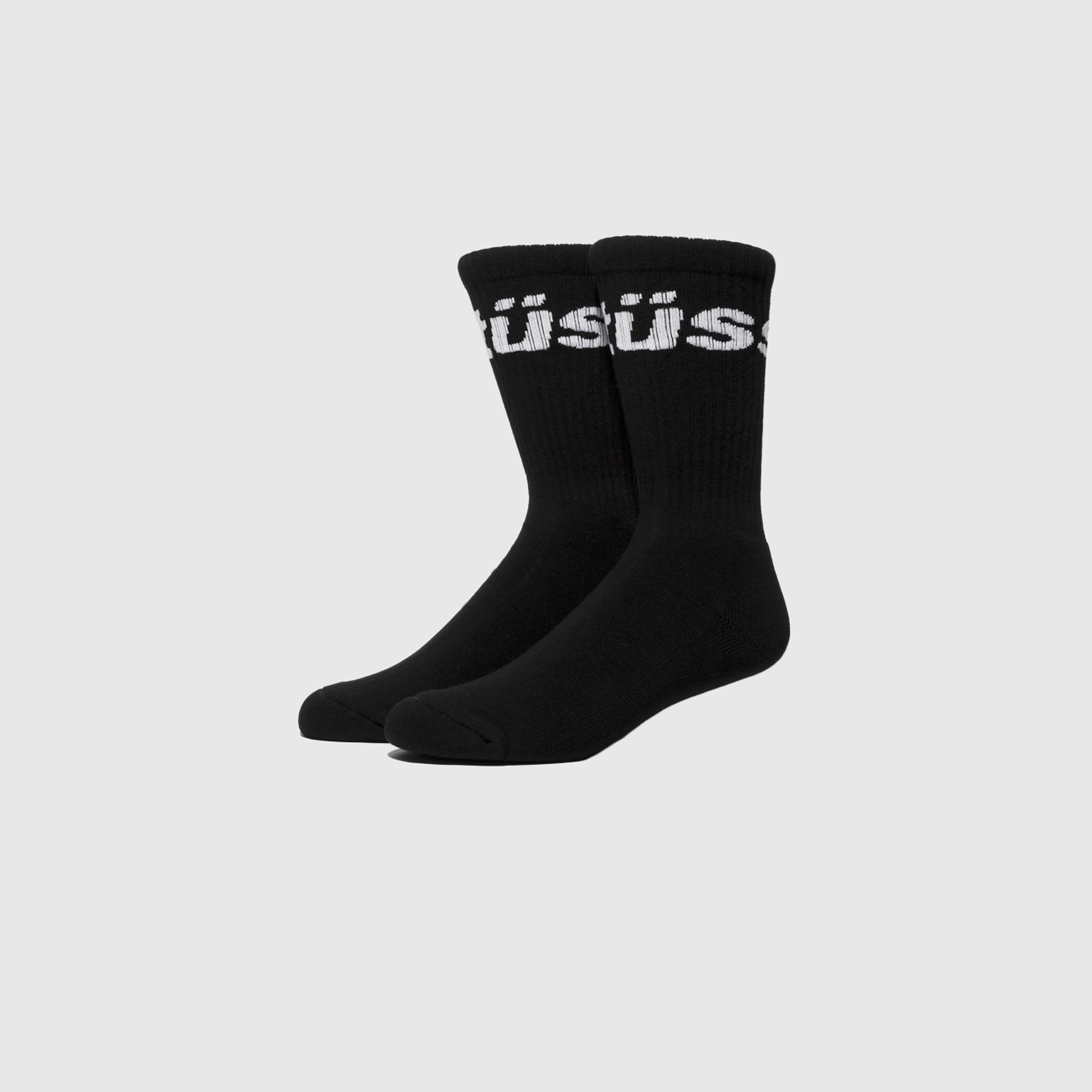 JACQUARD LOGO SOCKS