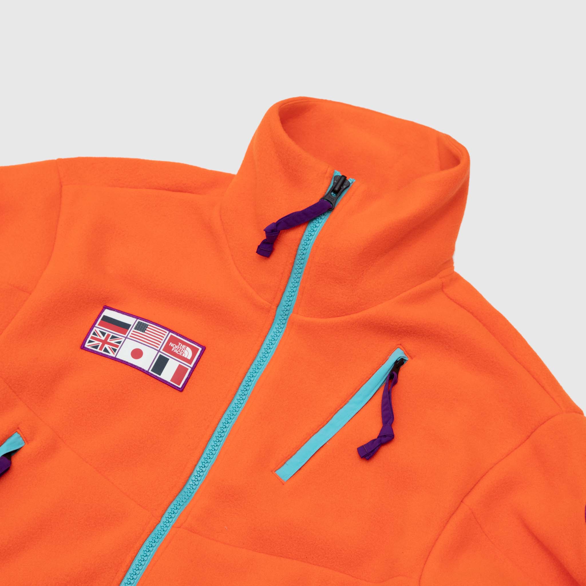 The North Face – CTAE Full-Zip Fleece Red Orange