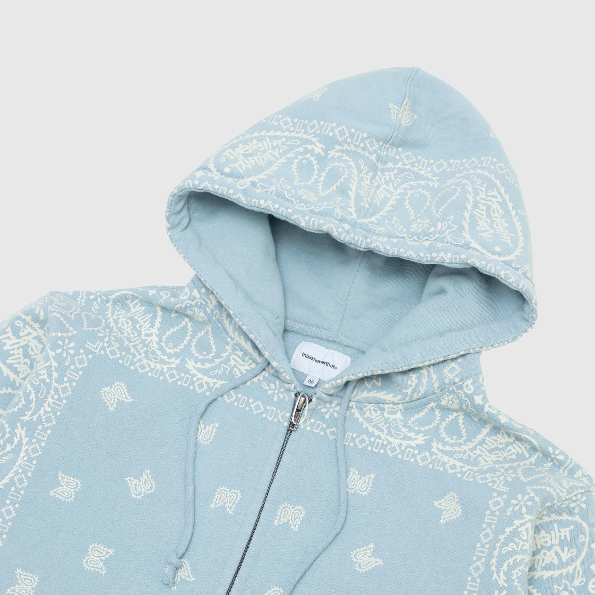 BANDANA ZIP UP SWEAT