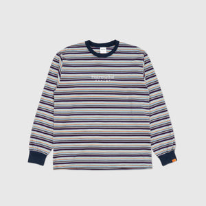 STRIPED L/S T-SHIRT