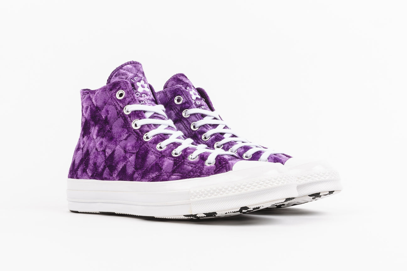 Converse Chuck 70 Hi Tillan X Golf Le Fleur Quilted Velvet