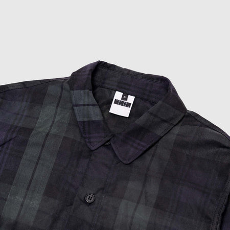 BLACKWATCH TARTAN WAXED COTTON CADDIE JACKET