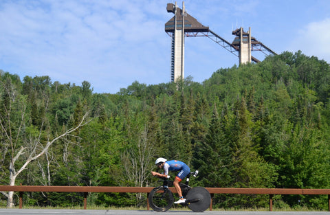 Ironman Lake Placid IMLP bike course preview deboer wetsuits Matt Russell