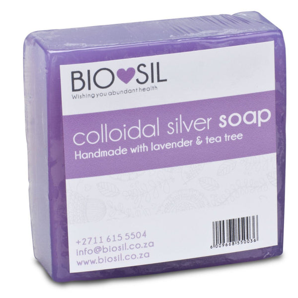 Soap - Lavender (colloidal silver glycerine soap) - Bio-Sil South Africa - Wishing you abundant healthSoapsBio-Sil