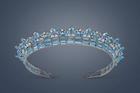 Cartier Aquamarine Tiara