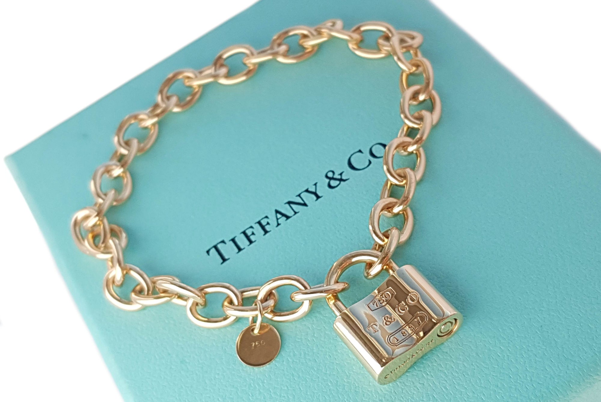 Tiffany Necklace Love Lock and Gold Key  The Chelsea Bijouterie  Paula
