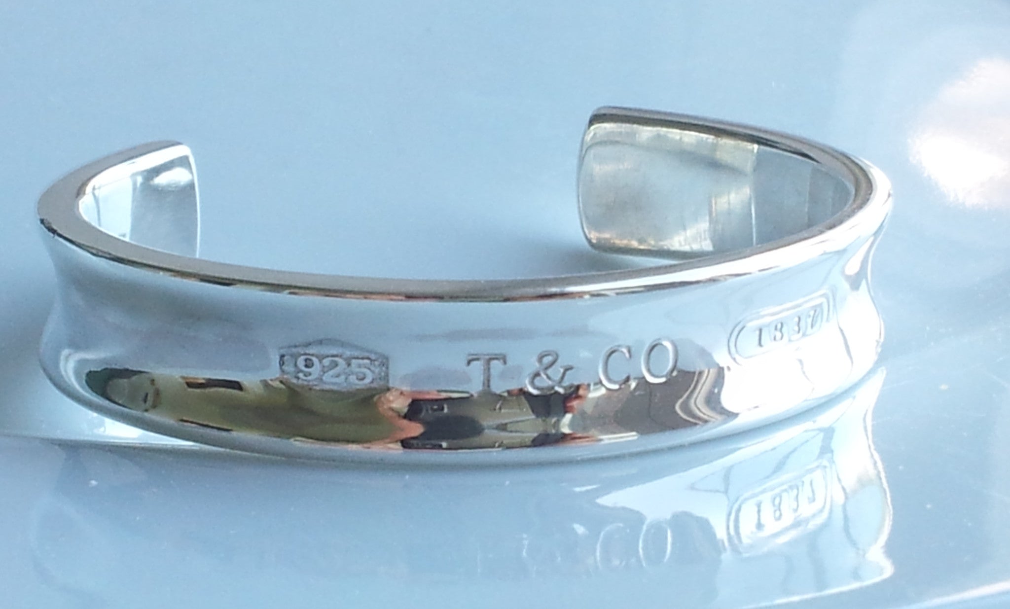 tiffany & co 1837 silver cuff bracelet