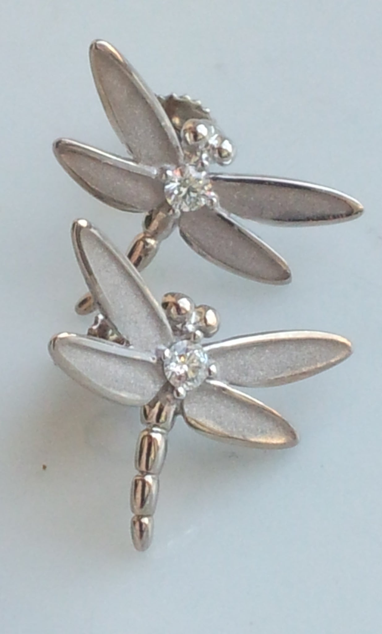 Tiffany \u0026 Co. Dragonfly 18k white gold 