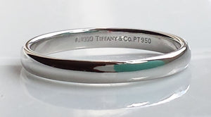 Tiffany \u0026 Co. Lucida 3mm Platinum 