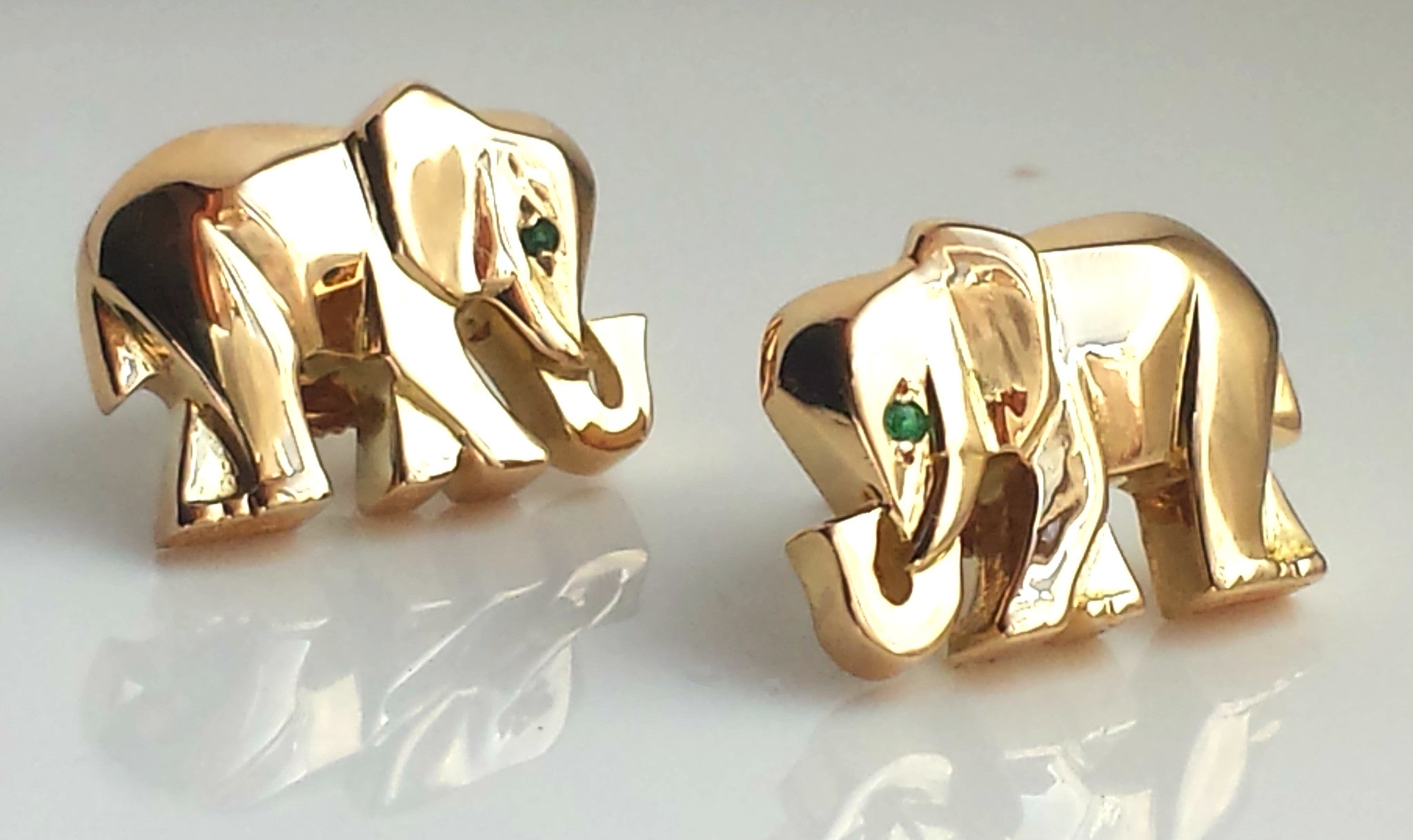 cartier elephant earrings