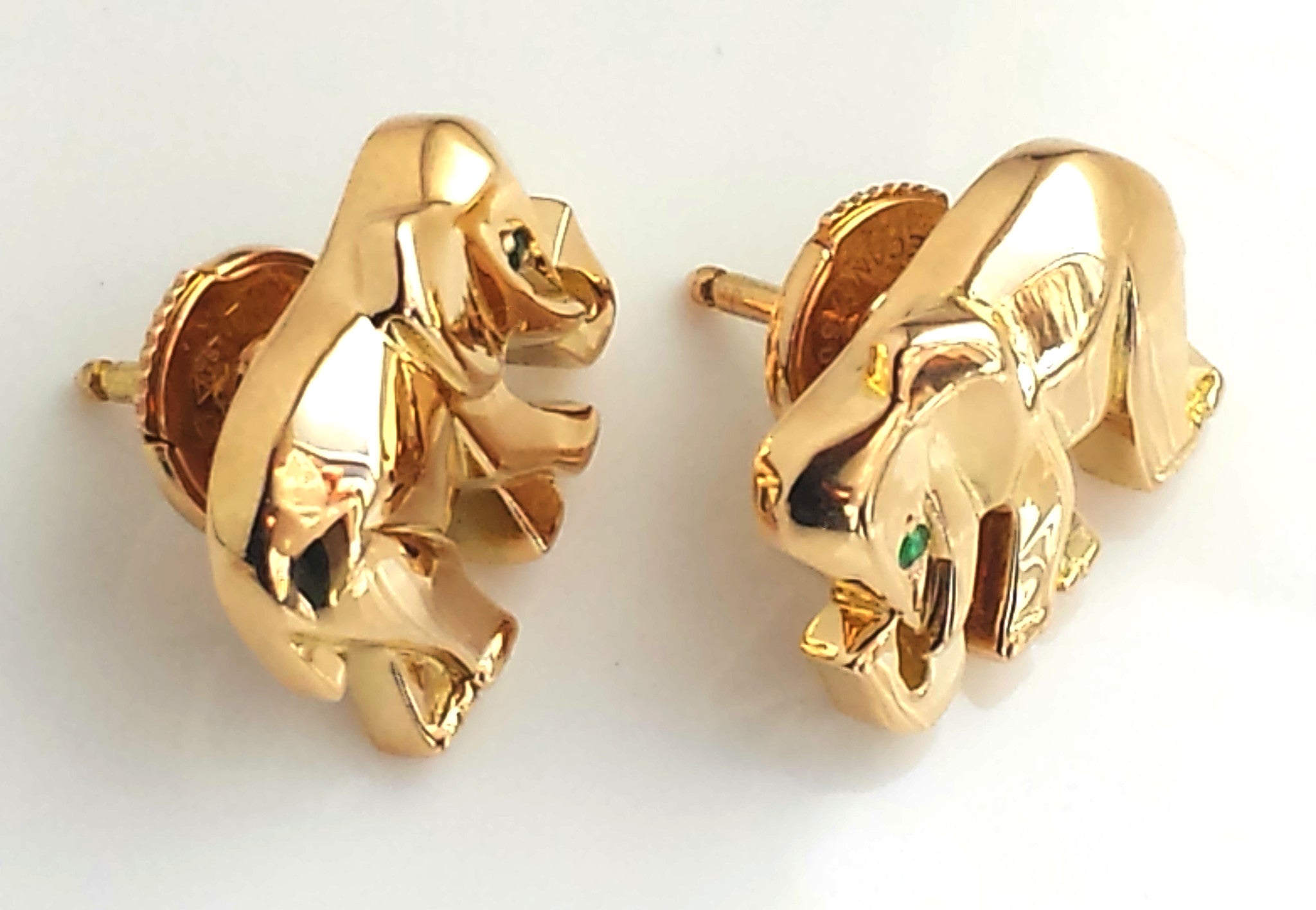 cartier elephant earrings