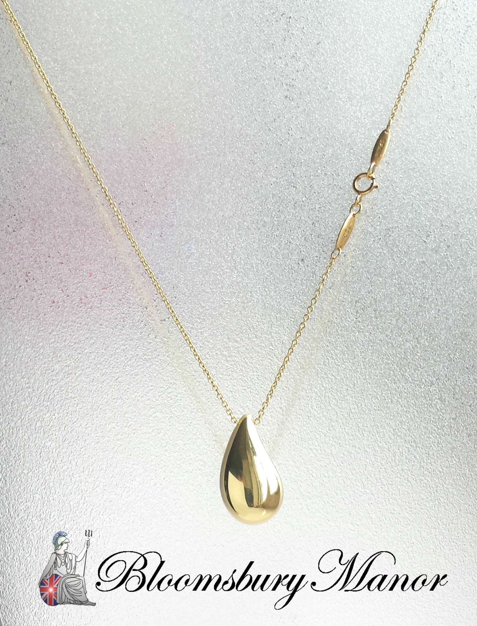 tiffany teardrop necklace