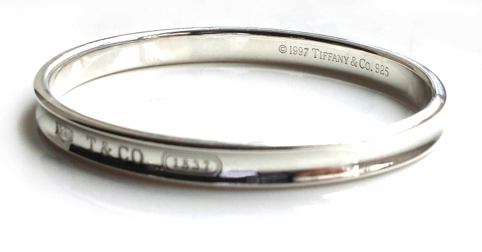 tiffany bangle silver