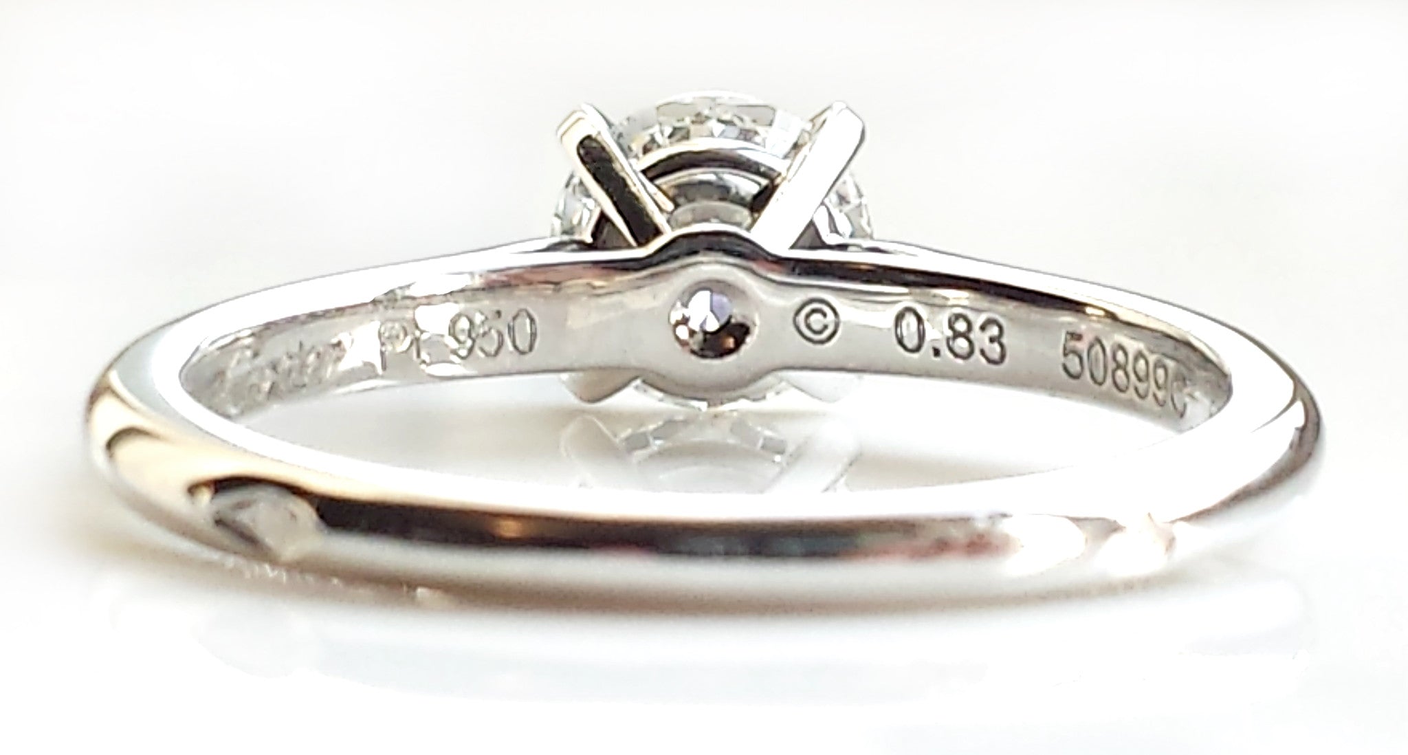 cartier ring hallmark