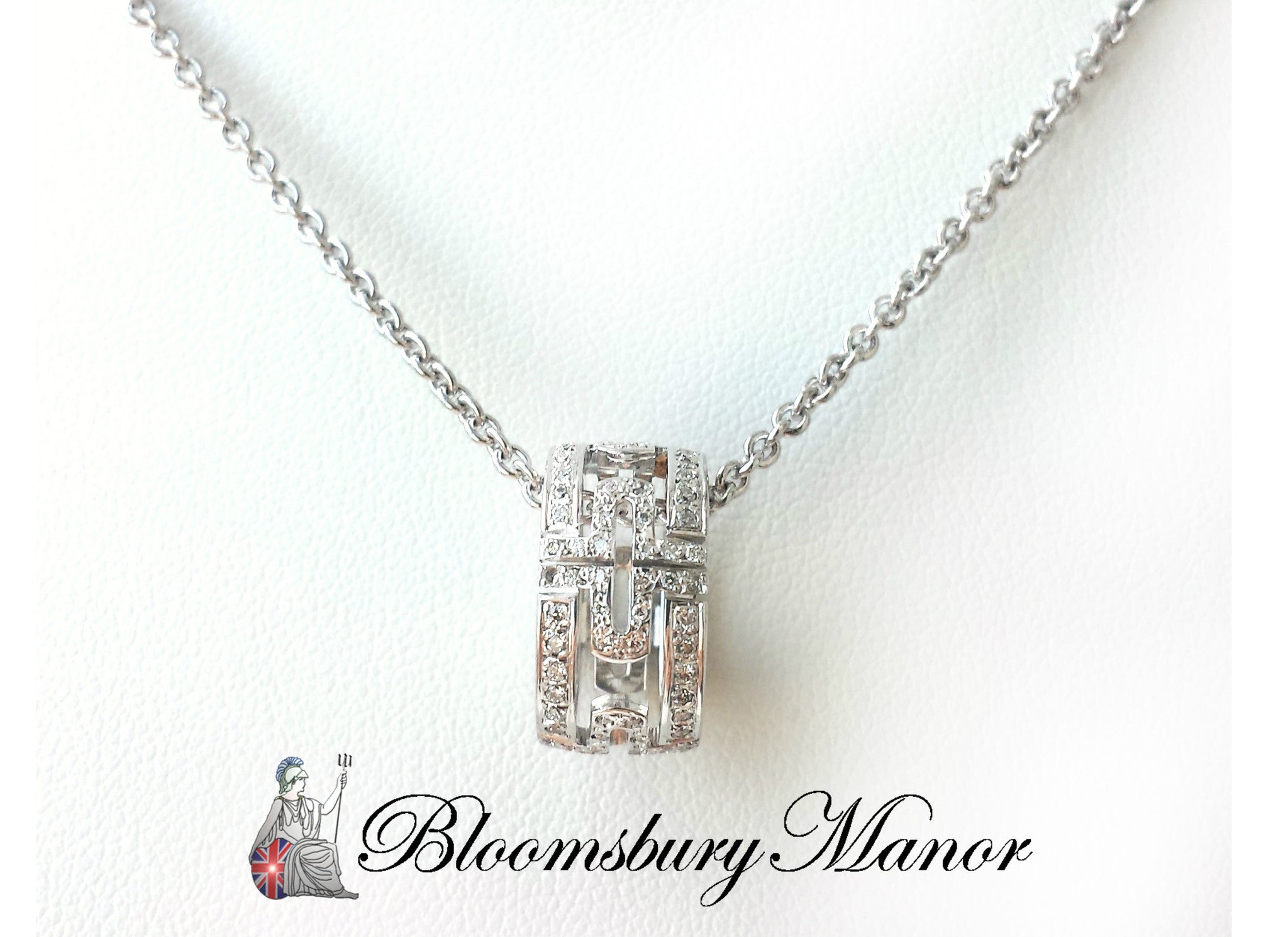 bvlgari parentesi diamond necklace