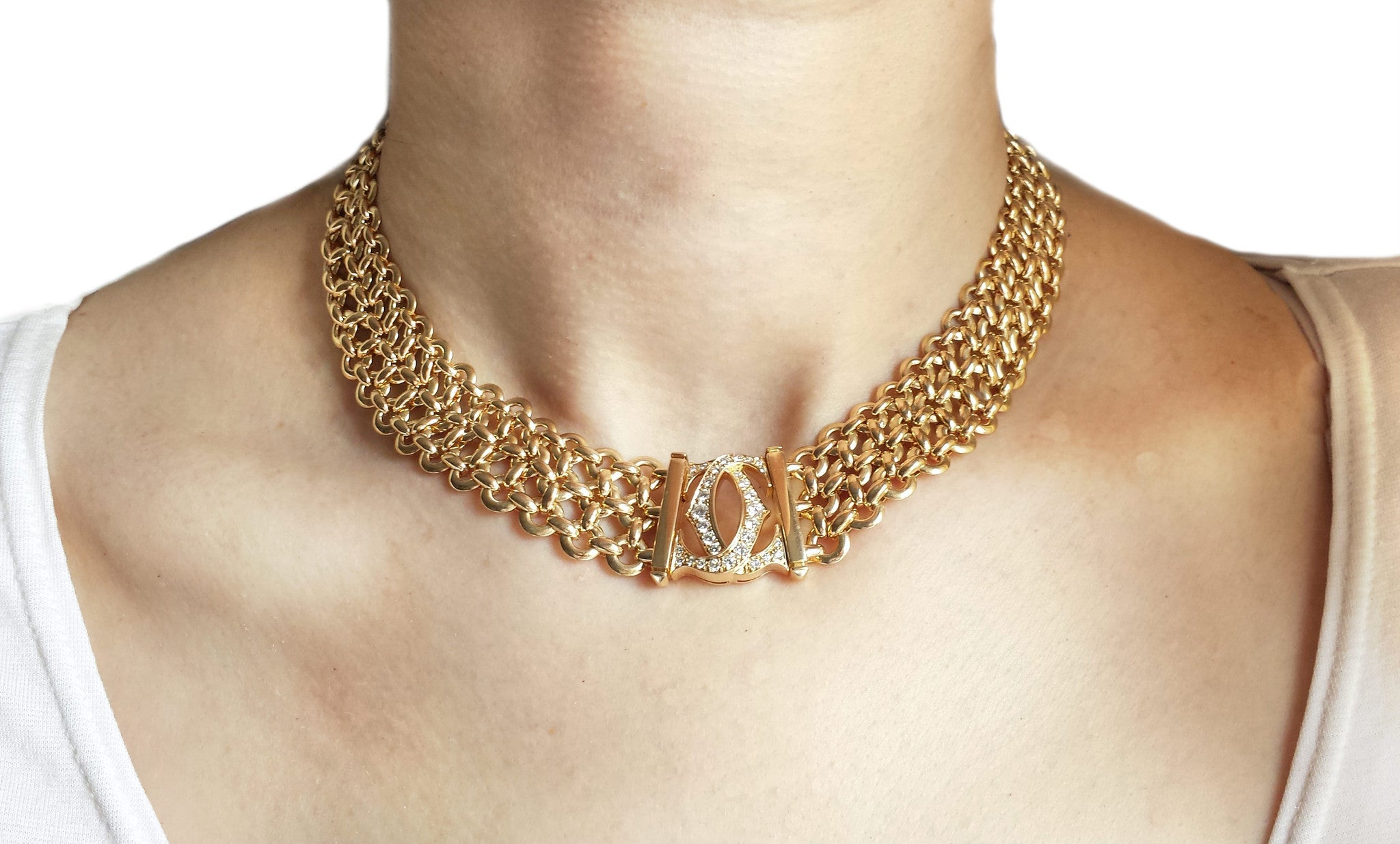 Cartier Penelope 3-row Choker 