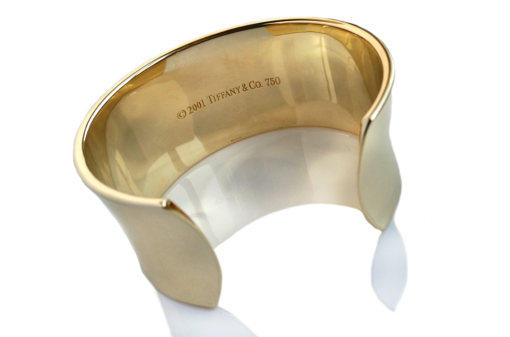 tiffany gold cuff