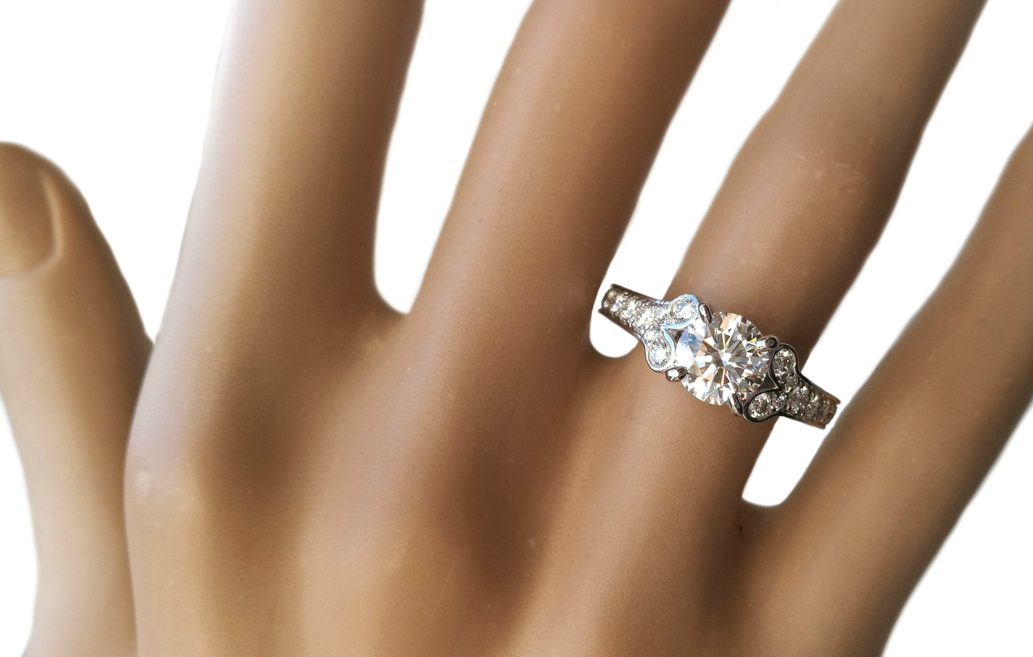 cartier ballerine engagement ring