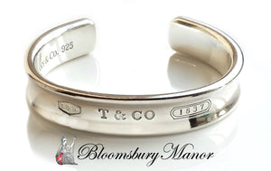tiffany silver bangle bracelet