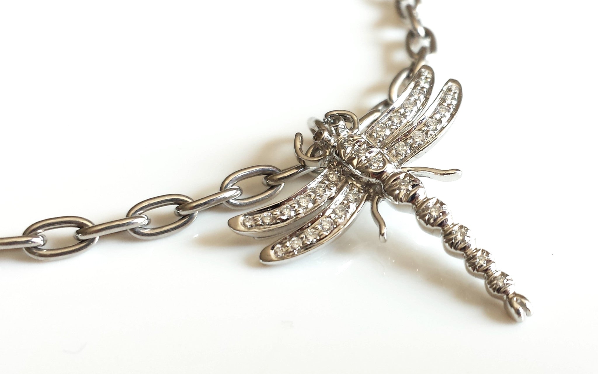 tiffany dragonfly necklace