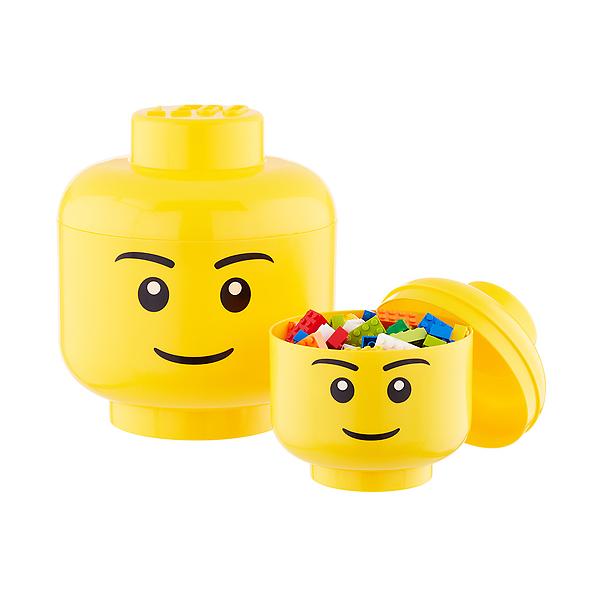 lego boy storage head