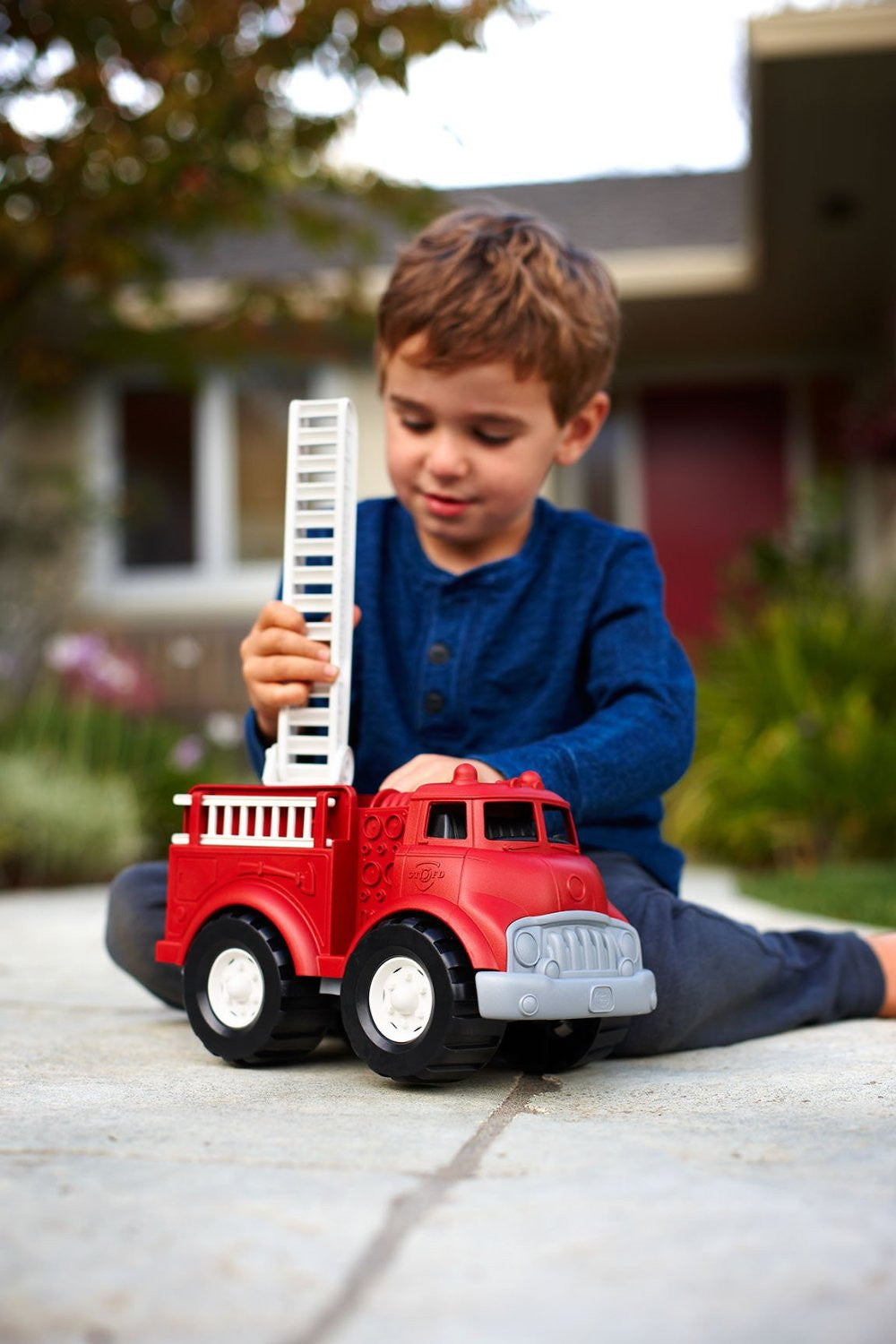 green toys fire truck